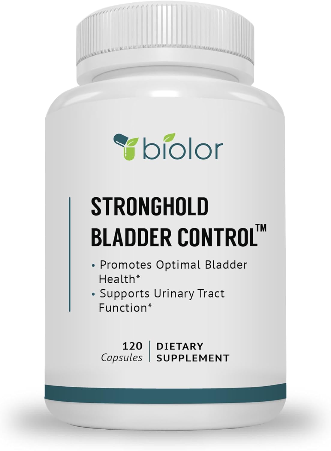 Biolor Stronghold Bladder Control – Supports Normal Urinary Function – 120 Capsules - görsel 1