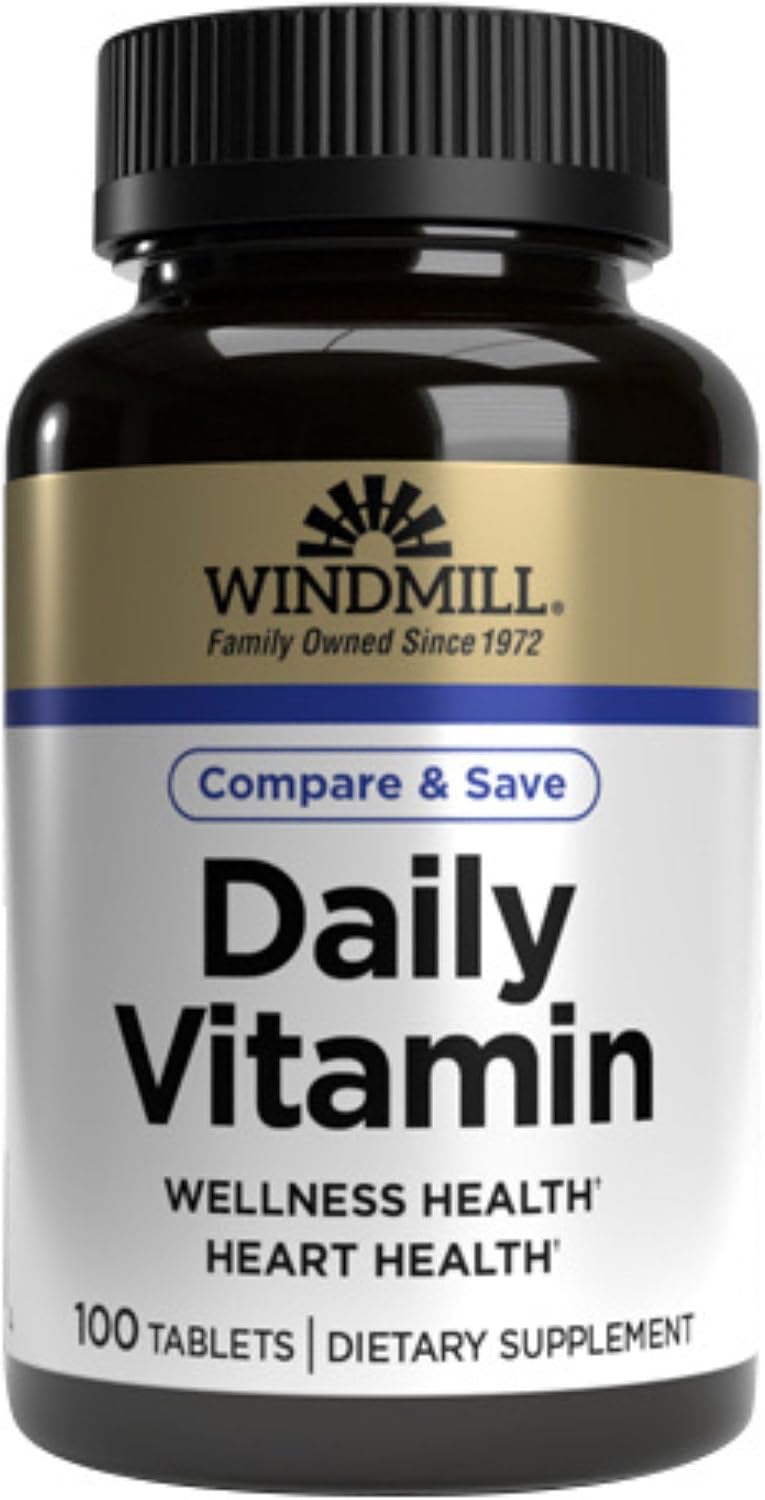 Windmill Daily Vitamin - 100 Tablets - görsel 1