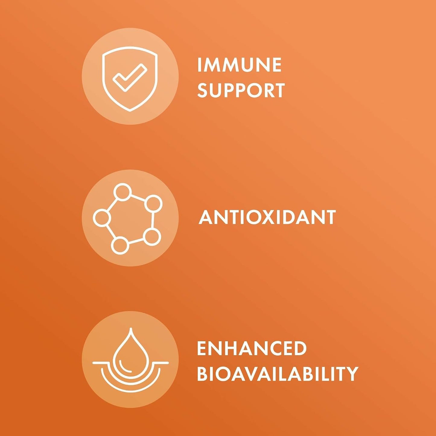 Dr. Mercola Liquid Liposomal Vitamin C - Antioxidant & Immune Support Supplement - Includes Vitamin E - Non-GMO, Gluten-Free & Soya-Free - Citrus Vanilla Flavour - 450 mL (30 Servings) - 3 Pack - görsel 3