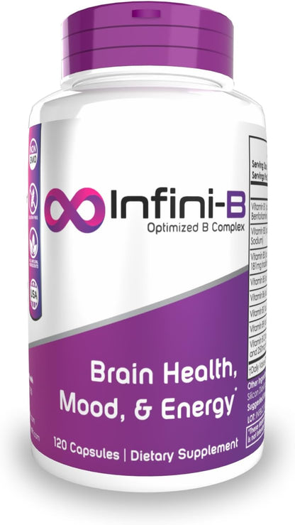 Infini-B Advanced B-Complex – 120 Capsules