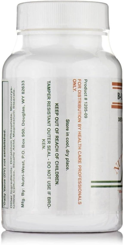 B-Complex - 90 Tablets by Nutri West – Image 3