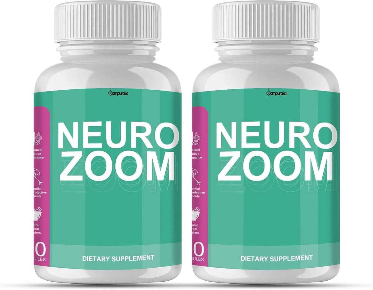 Neuro Zoom New Advanced Formula Food Supplement (2 Packs) - görsel 1