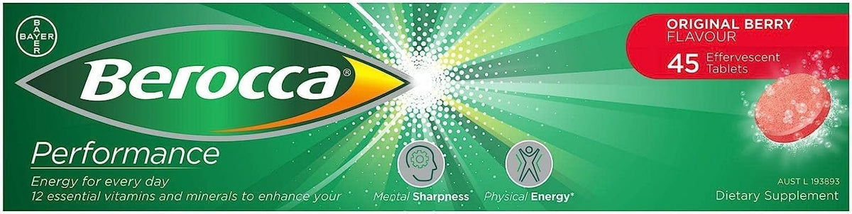 Berocca Performance Original 45 Effervescent Tablets - görsel 4