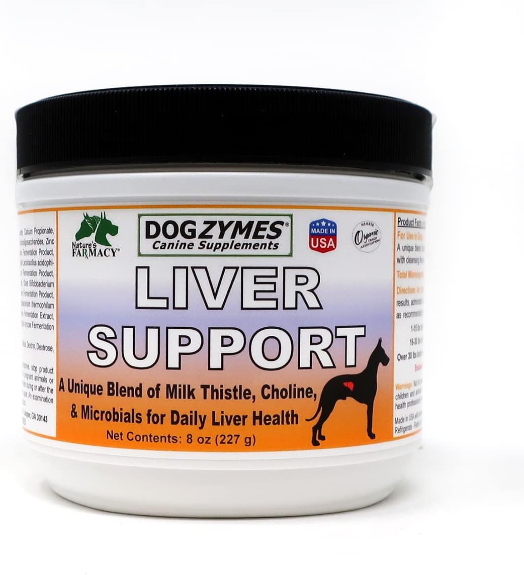 Dogzymes Liver Support (8 Ounce) - görsel 1