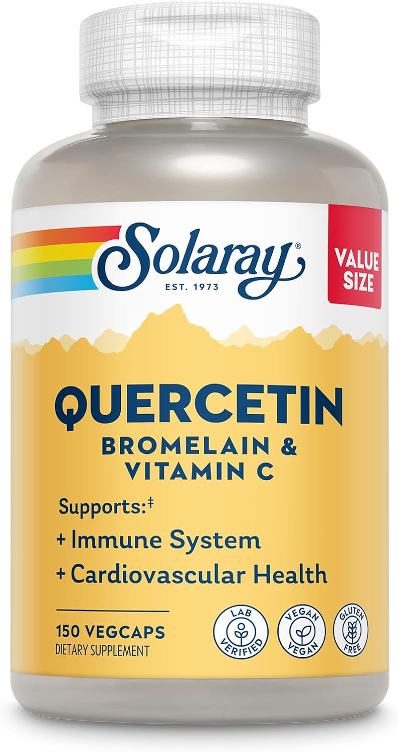 SOLARAY QBC Plex – Quercetin, Bromelain & Vitamin C Supplement - görsel 7