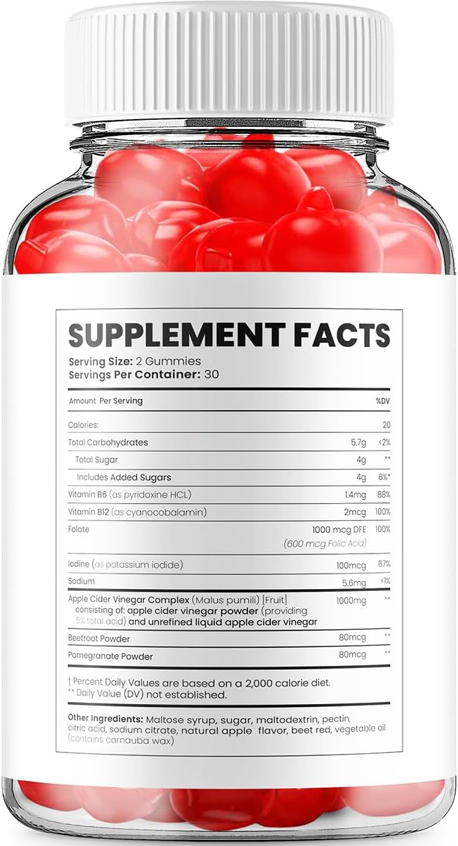 Ignite Keto ACV Gummies - Advanced Formula Keto Plus ACV Food Supplement (60 Gummies) - görsel 7