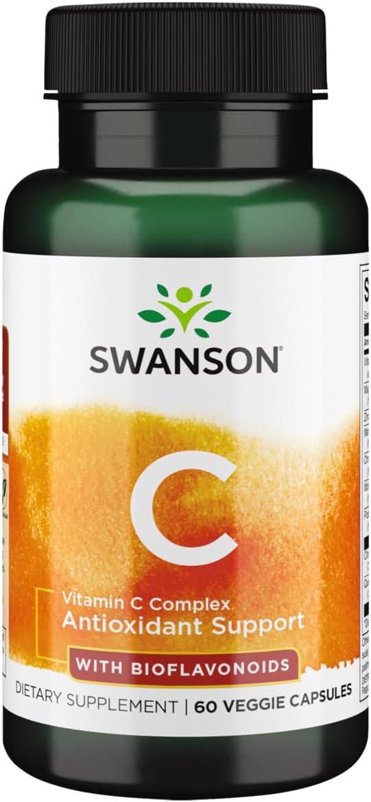 Swanson Ultimate Vitamin C Formula 60 Veg Capsules - görsel 1