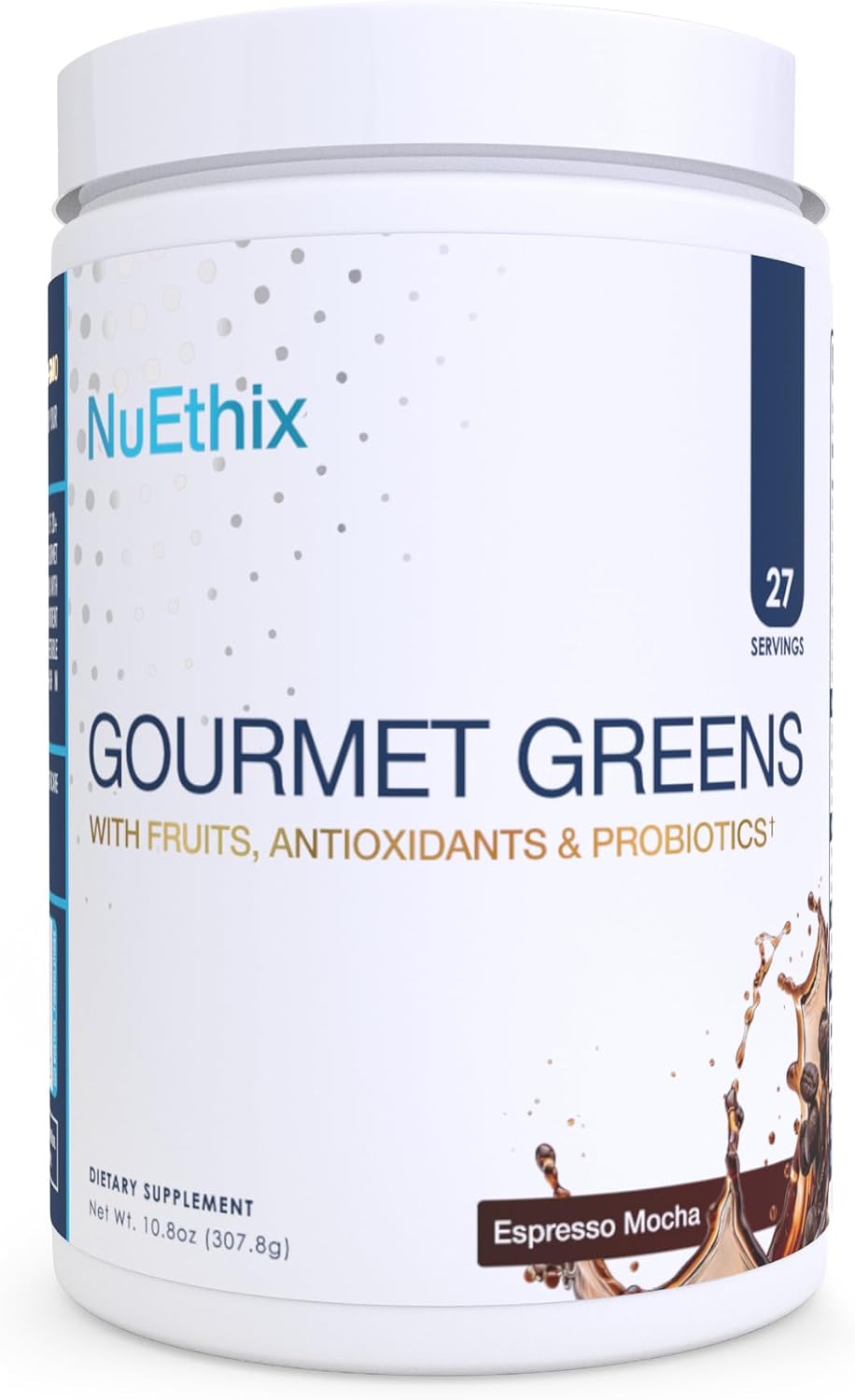 NuEthix Formulations Gourmet Greens Drink Powder – Berry Flavour, 30 Servings - görsel 7