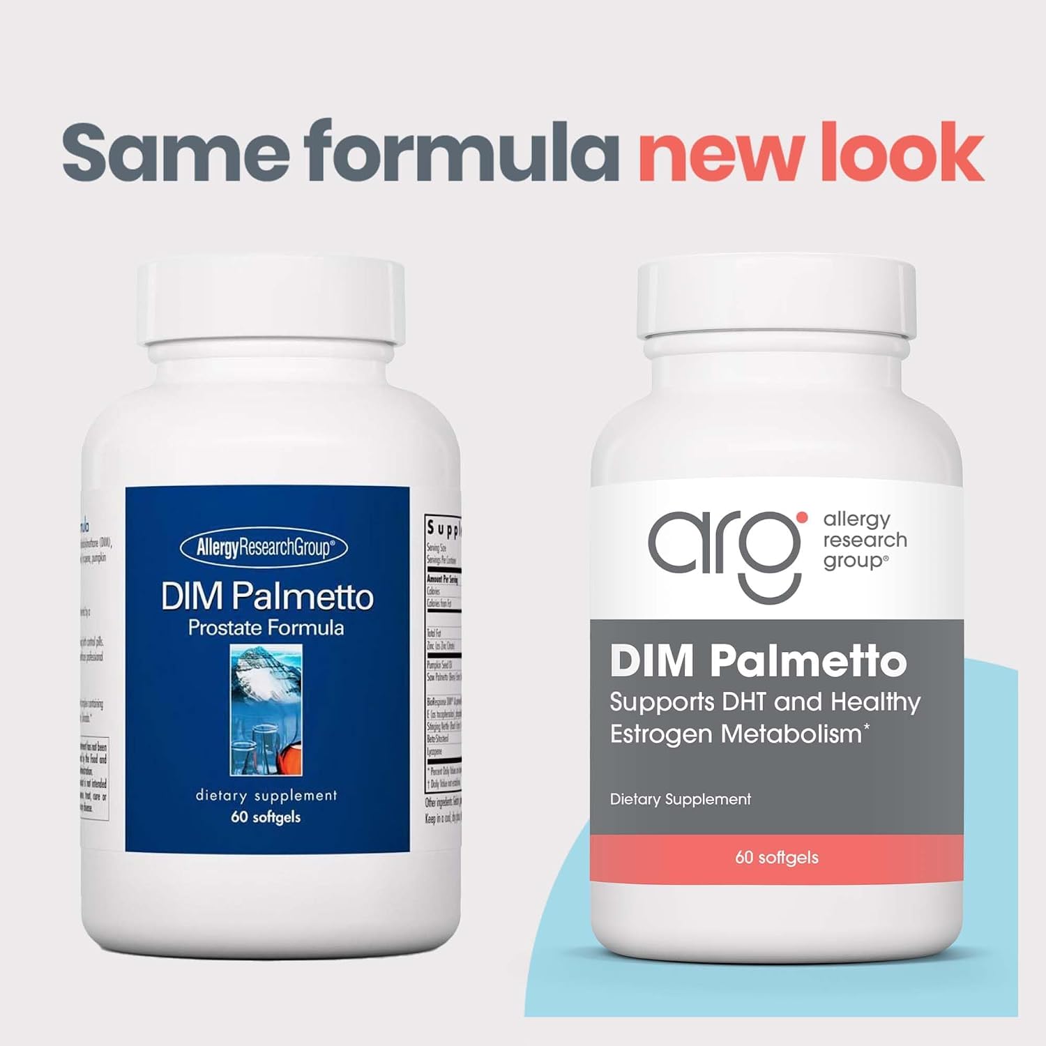 Allergy Research Group ARG DIM Palmetto - Hormone Balance Support with DIM & Palmetto - 60 Softgels - görsel 3