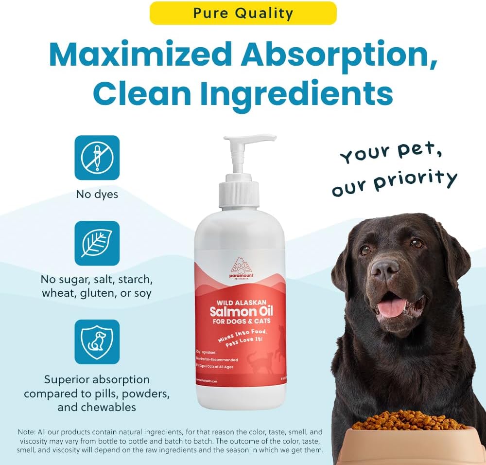 Wild Alaskan Salmon Oil for Cats and Small Dogs – Pure and Premium, 473 ml - görsel 5