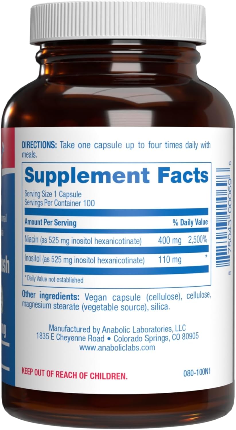 High Absorption Vitamin B3 Niacin (Flush Free) - Clinical Formula - 100 Servings - görsel 2