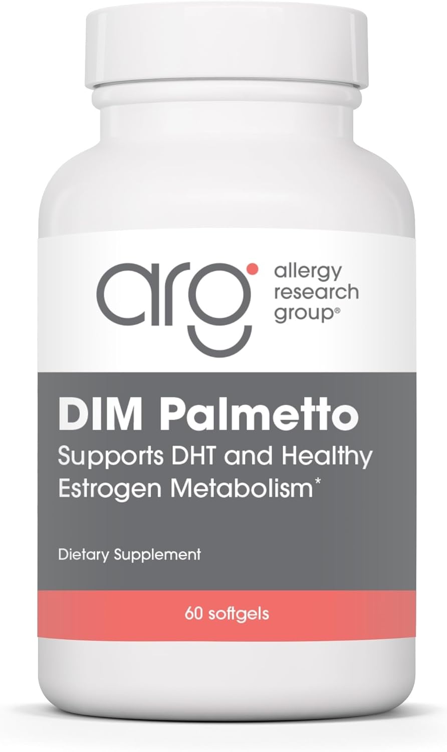 Allergy Research Group ARG DIM Palmetto - Hormone Balance Support with DIM & Palmetto - 60 Softgels - görsel 1