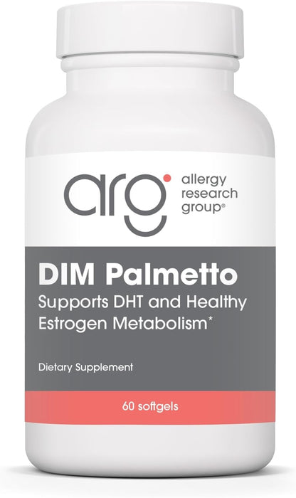 Allergy Research Group ARG DIM Palmetto - Hormone Balance Support with DIM & Palmetto - 60 Softgels