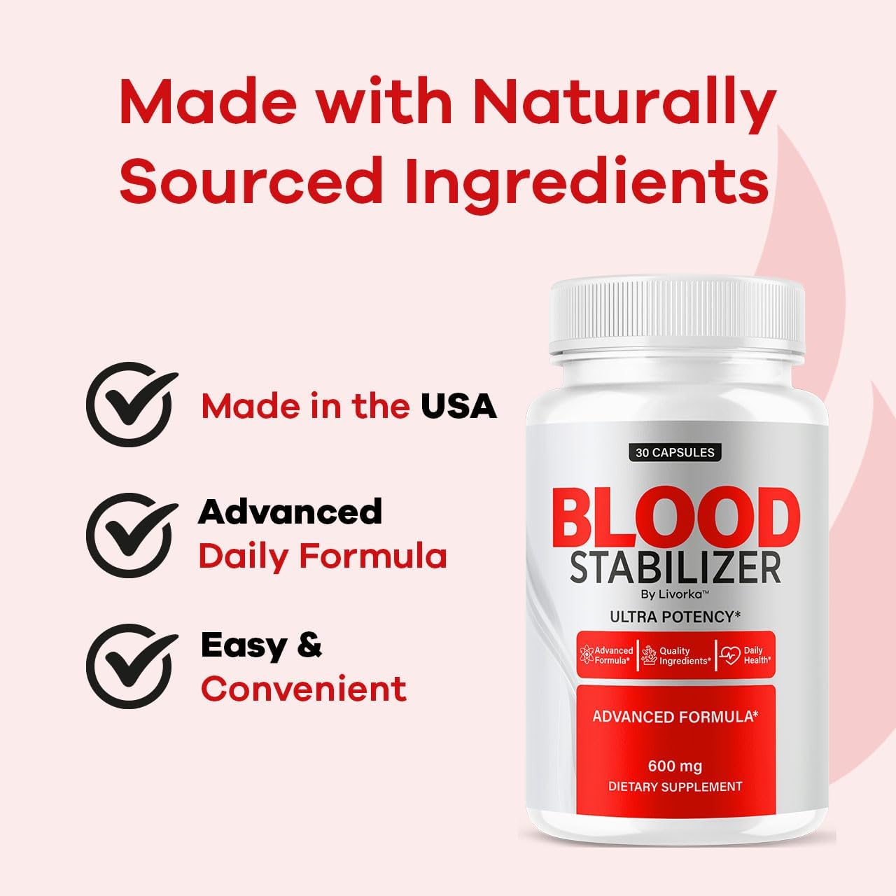Blood Stabilizer Advanced Formula - 150 Capsules (5-Month Supply) - görsel 5