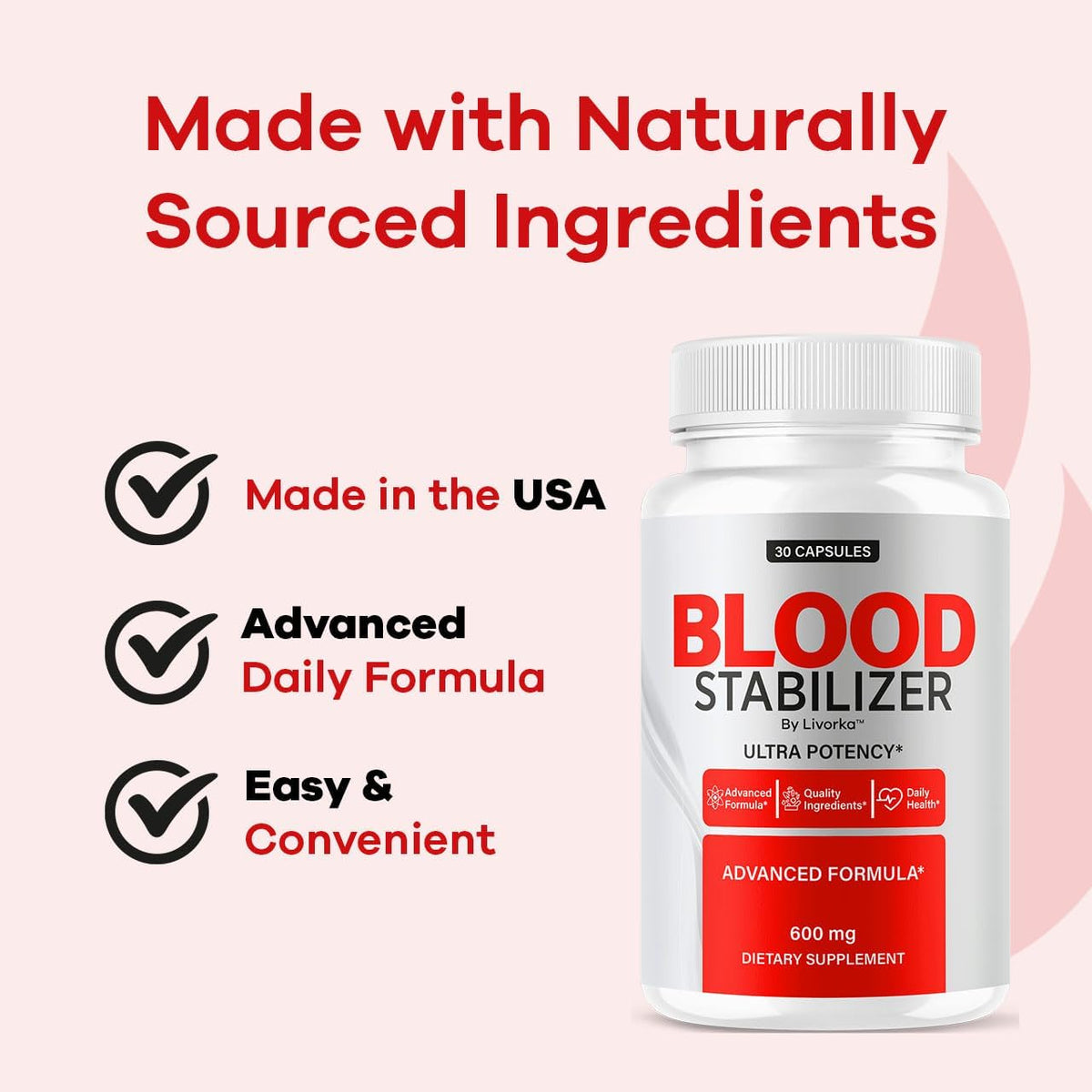 Blood Stabilizer Advanced Formula - 150 Capsules (5-Month Supply) - görsel 5