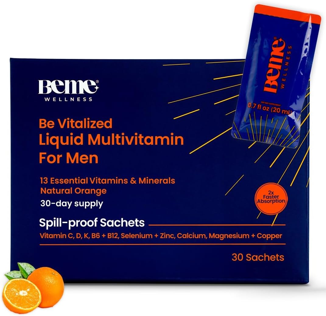 BeMe Liquid Multivitamin for Women - Orange Flavour - 15 Sachets - görsel 10