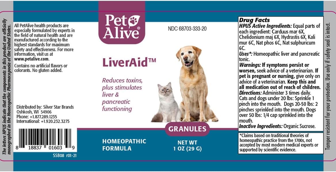 PetAlive LiverAid Granules - Homeopathic Liver Support for Dogs and Cats - görsel 5