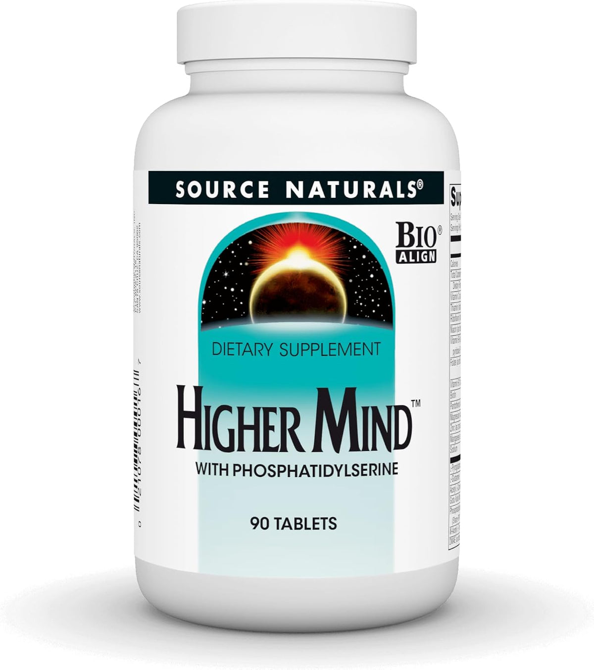 Source Naturals Higher Mind - Phosphatidylserine Food Supplement - 90 Tablets - görsel 1