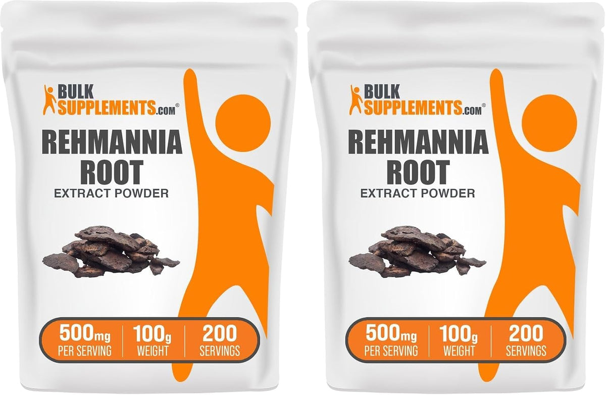 BulkSupplements.com Rehmannia Extract Powder, 100g - görsel 6