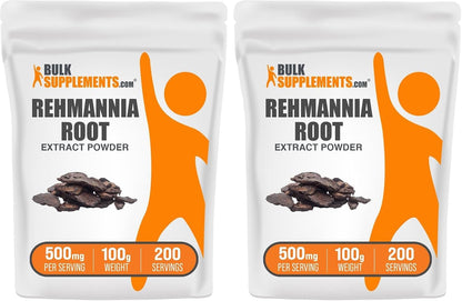 BulkSupplements.com Rehmannia Extract Powder, 100g