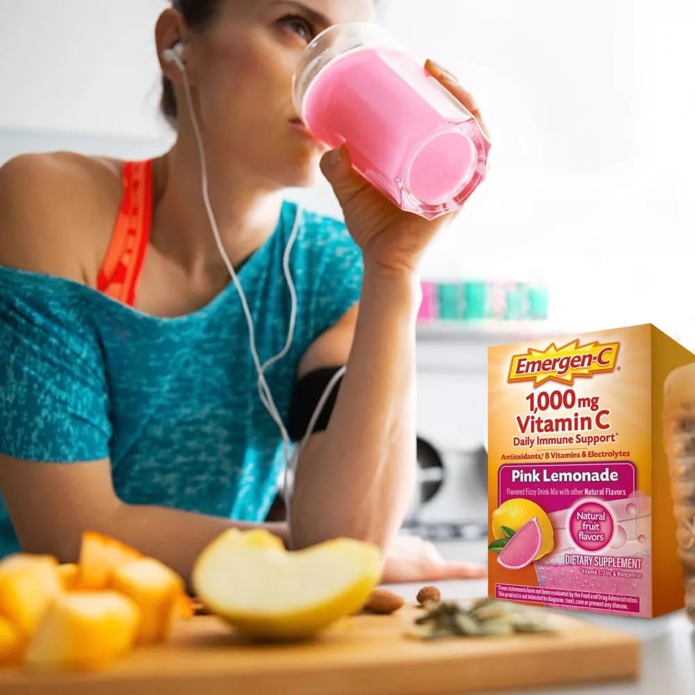 Emergen C Pink Lemonade 30 Sachets - görsel 5