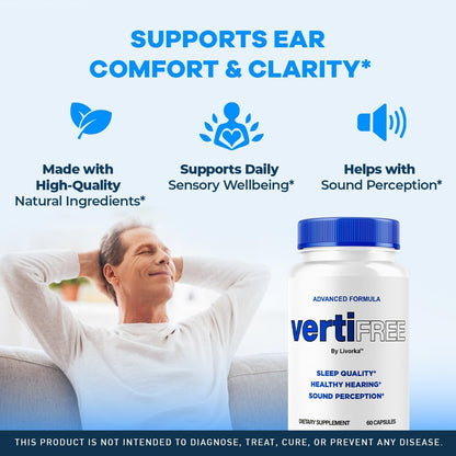 VertiFree Capsules – Original Food Supplement, 60 Capsules