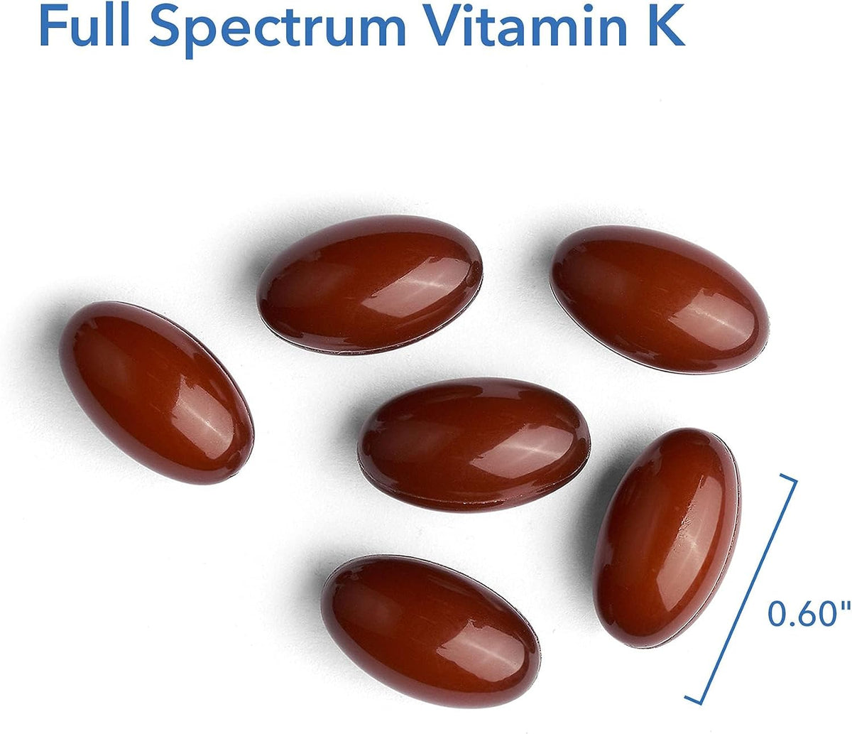 Allergy Research Group Full Spectrum Vitamin K: K1, MK-4, MK-7 with A, C and D3 – 90 Softgels - görsel 5