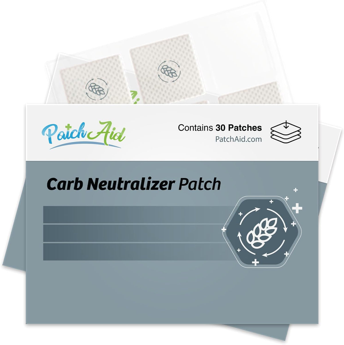 PatchAid Carb Neutraliser Patch 30-Day Supply - görsel 1