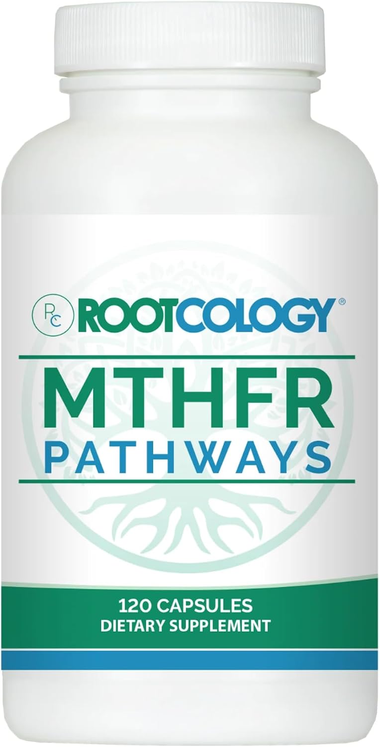 Rootcology MTHFR Pathways - Methylation Support with Vitamin B6, B12 & Folate - 120 Capsules - görsel 1