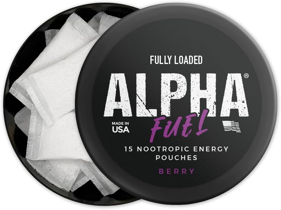 Fully Loaded Alpha Fuel Nootropic Pouches (Berry Fuel) - görsel 3
