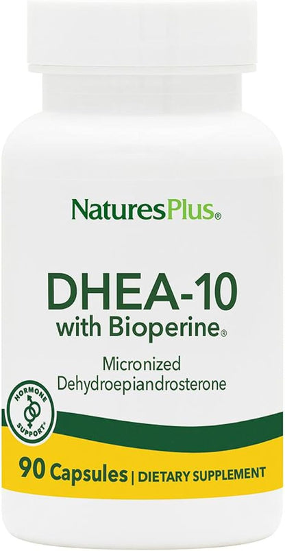 NaturesPlus DHEA-10 – Support for Energy, Immunity & Healthy Ageing