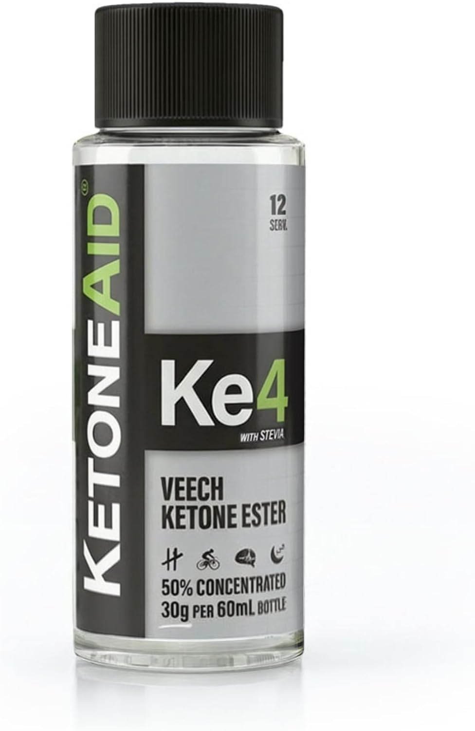 KetoneAid KE4 Ketone Ester Concentrate - Exogenous D-BHB Ester - 12 Servings - görsel 1