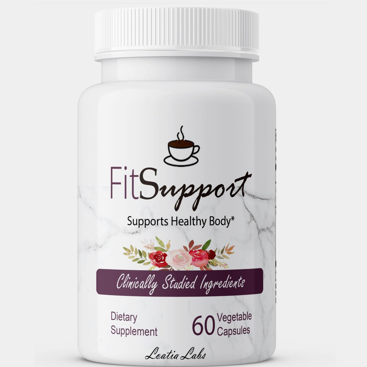 Fit Support Pills, Special Coffee Loophole, Supports Healthy Fit Express, Clinically Studied Ingredients, Advanced Spresso Formula, 60 Vegetable Capsules (1 Bottle) - görsel 1