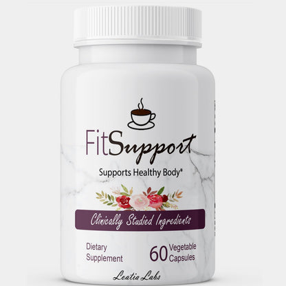 Fit Support Pills, Special Coffee Loophole, Supports Healthy Fit Express, Clinically Studied Ingredients, Advanced Spresso Formula, 60 Vegetable Capsules (1 Bottle)