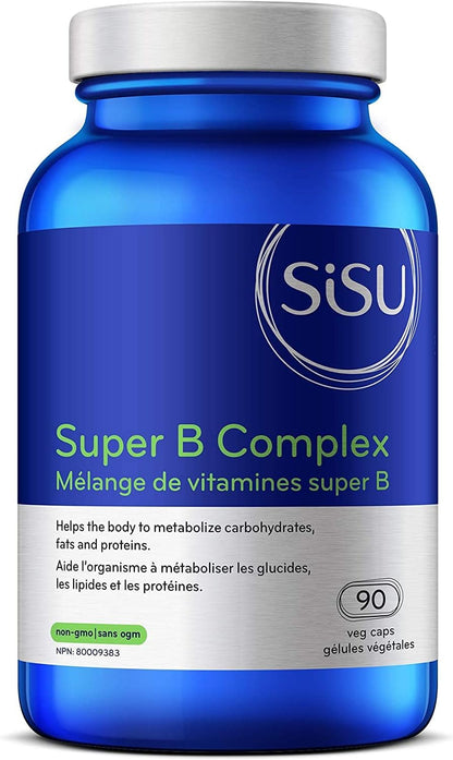 Sisu Super B Complex Capsules, 90 Capsules