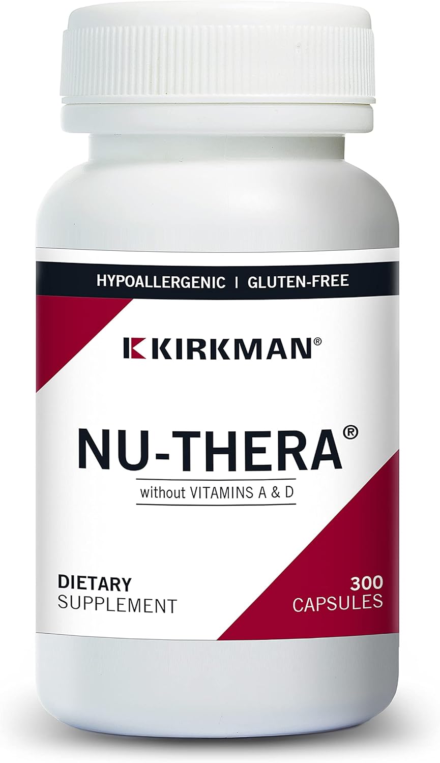 Kirkman d-Biotin 1000 mcg Capsules - Hypoallergenic - 120 Capsules - görsel 1