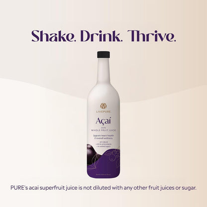 Pure 100% Acai Superfruit Juice (750 ml)
