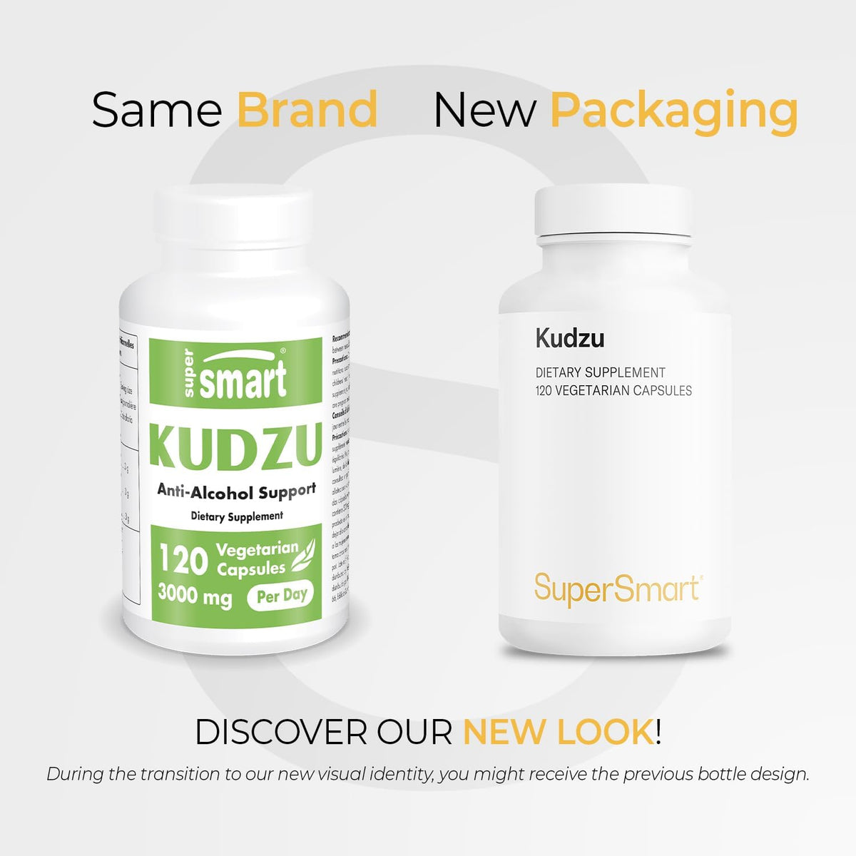 Supersmart Kudzu Extract 500 mg Full Spectrum - Herbal Antioxidant Supplement - Non-GM & Gluten-free - 120 Vegetarian Capsules - görsel 2