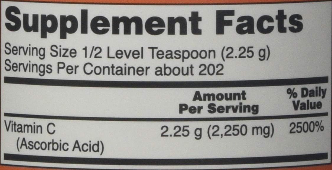 NOW Foods Vitamin C Crystals, 454 g - görsel 3