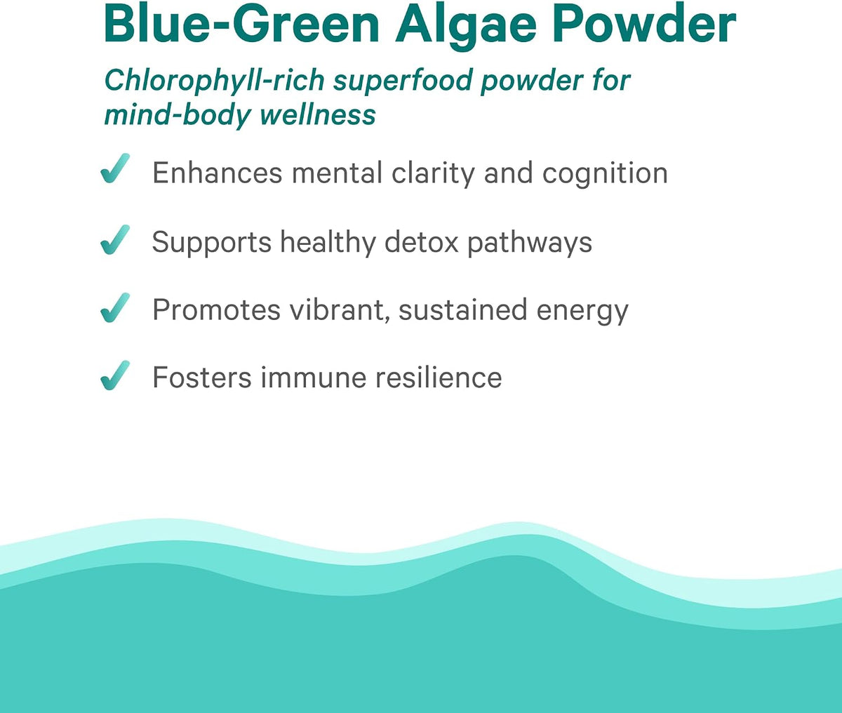 PURE SYNERGY Blue-Green Algae Powder – Organic Superfood with Chlorophyll, 91g - görsel 4
