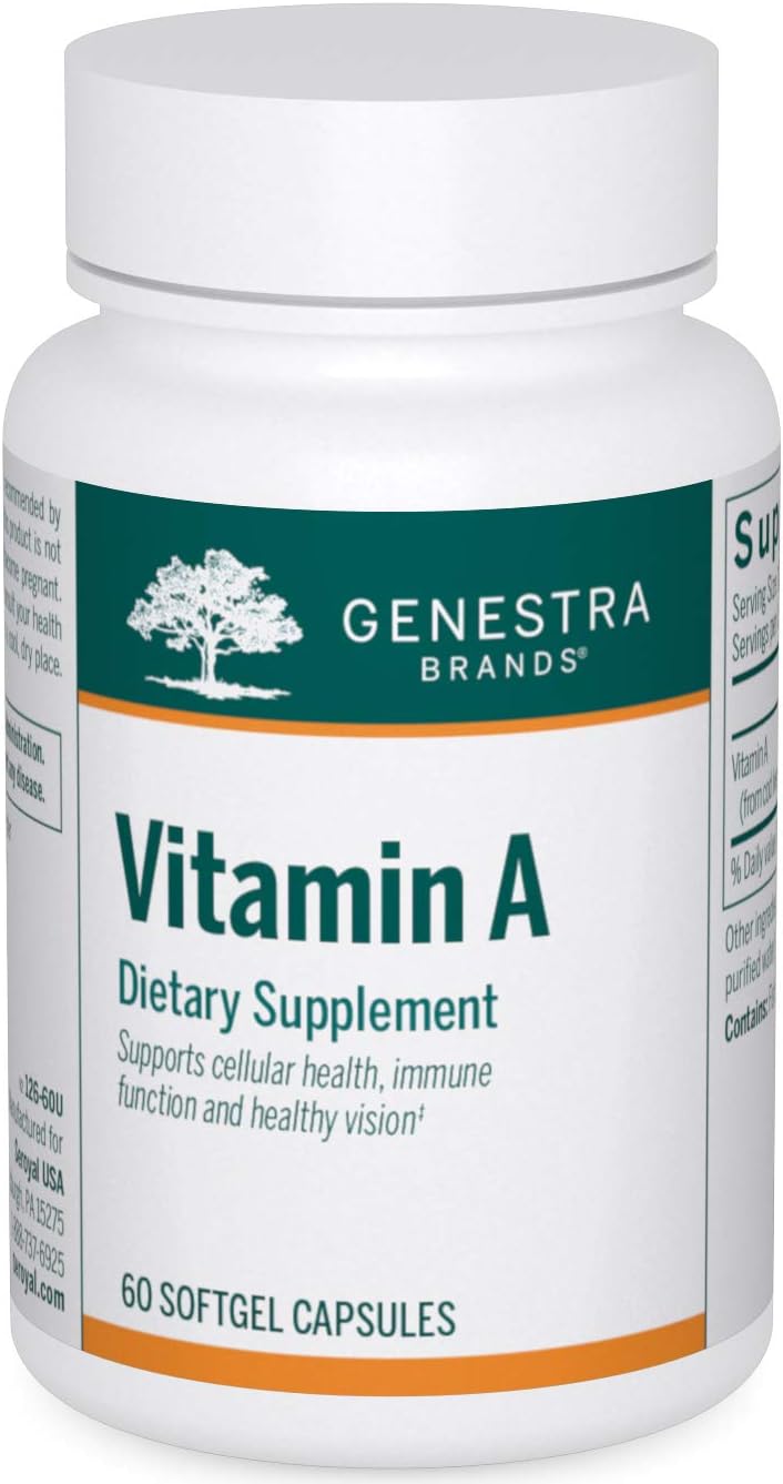 Genestra Brands Vitamin A - 60 Softgels - görsel 1