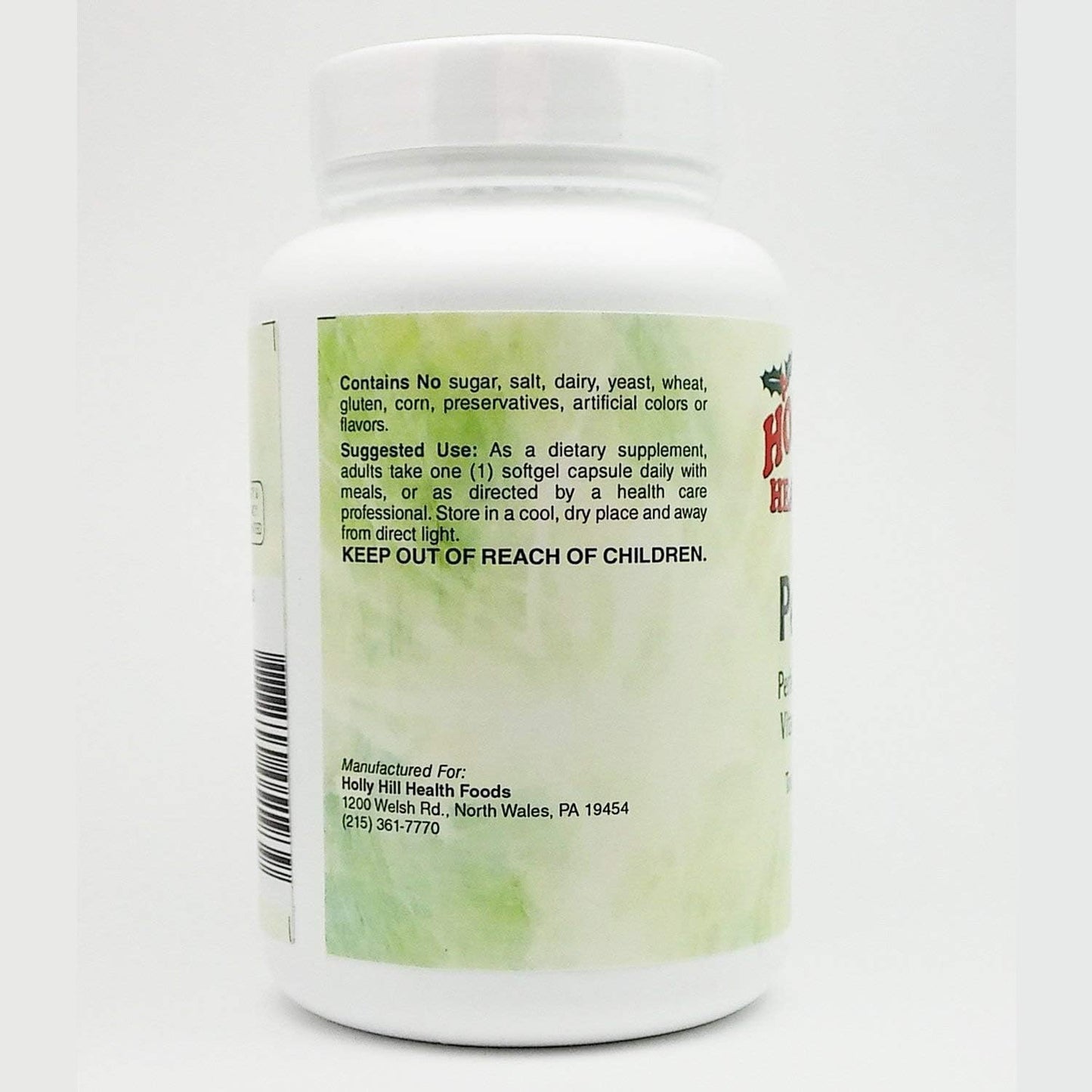 Holly Hill Health Foods, Perfect E Compound (120 Softgels) - görsel 3