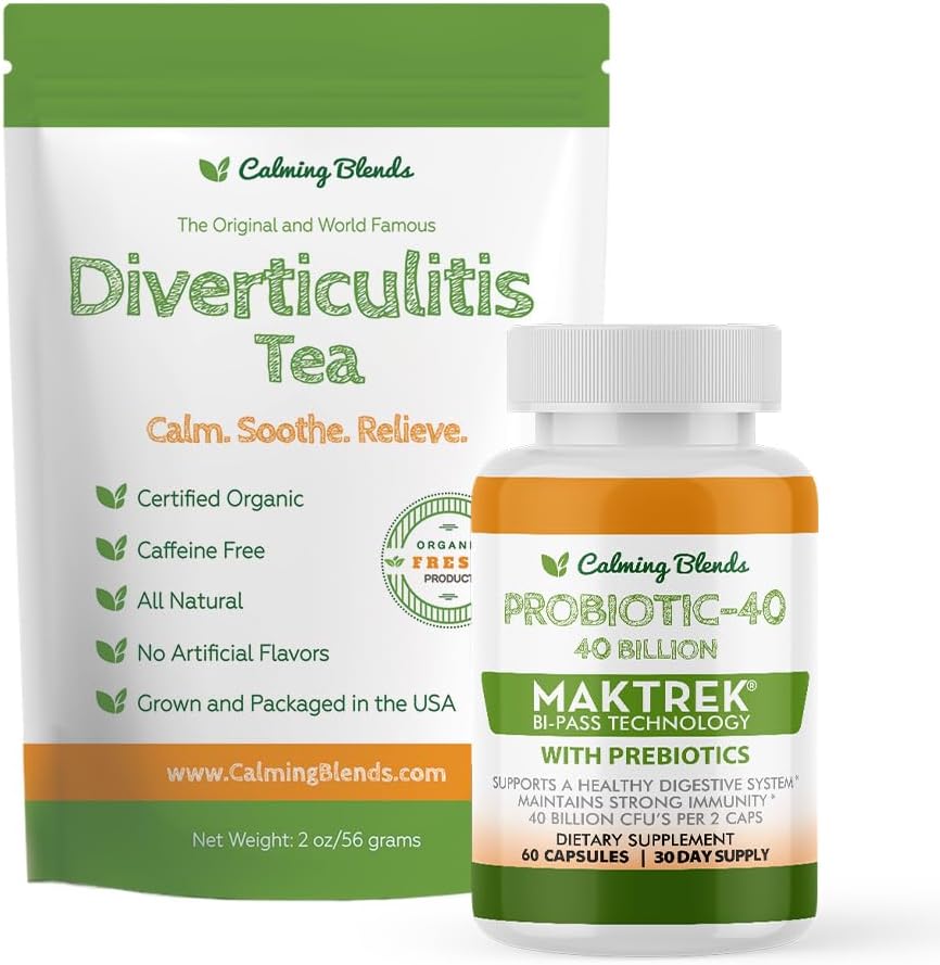 CALMING BLENDS Probiotic - 40 Billion CFU, Bi-Pass Delivery System, 60 Vegetable Capsules - görsel 6