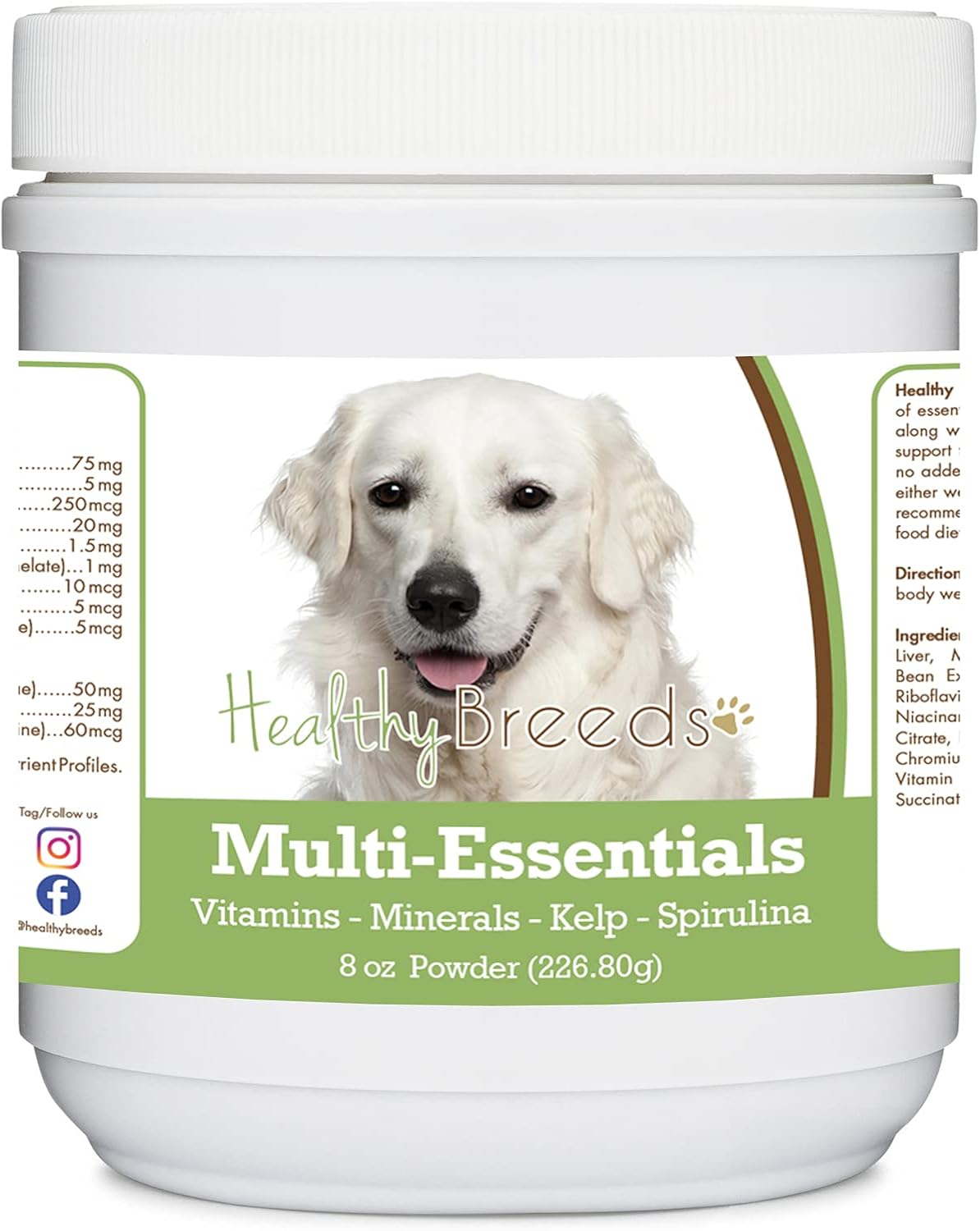 Healthy Breeds Kuvasz Multi-Essentials Powder for Dogs – 227 g - görsel 1