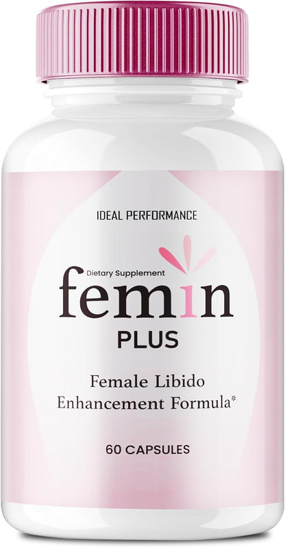 Femin Plus Capsules - Maximum Strength All-Natural Women's Supplement (60 Capsules)