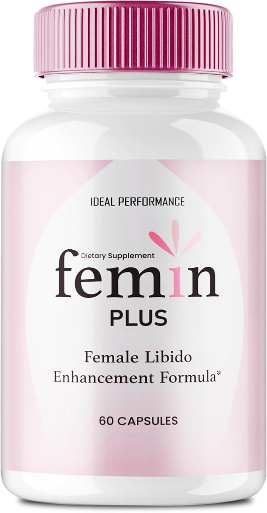 Femin Plus Capsules - Maximum Strength All-Natural Women's Supplement (60 Capsules)