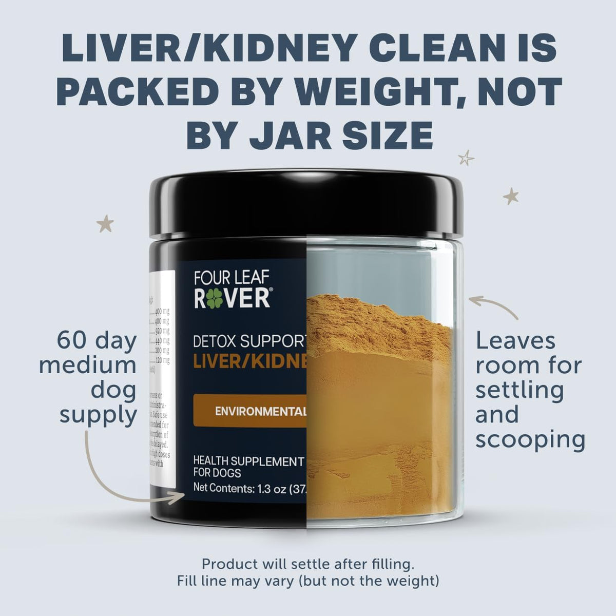 Four Leaf Rover Dog Liver Support with Organic Milk Thistle and Mushrooms – Kidney Support, Detox and Cleanse – Veterinarian Formulated - görsel 7