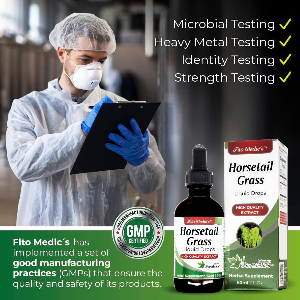 FITO MEDIC'S Lab Horsetail Liquid Extract, Alcohol Free, 60 ml - görsel 5