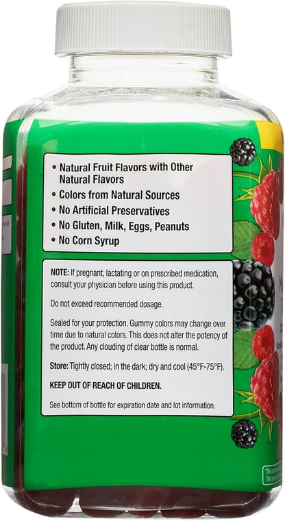 Equate Multivitamin Gummies for General Health, Natural Fruit, 300 Count