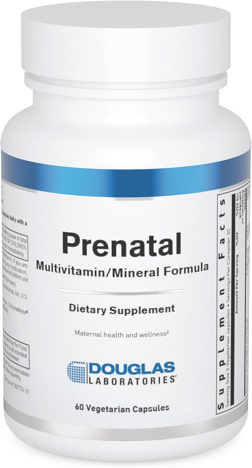Douglas Laboratories Prenatal | Essential Vitamins and Minerals to Support Maternal Health | 60 Capsules - görsel 1